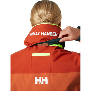 2023 Helly Hansen Womens Pier 3.0 Sailing Jacket 34177 - Terracotta